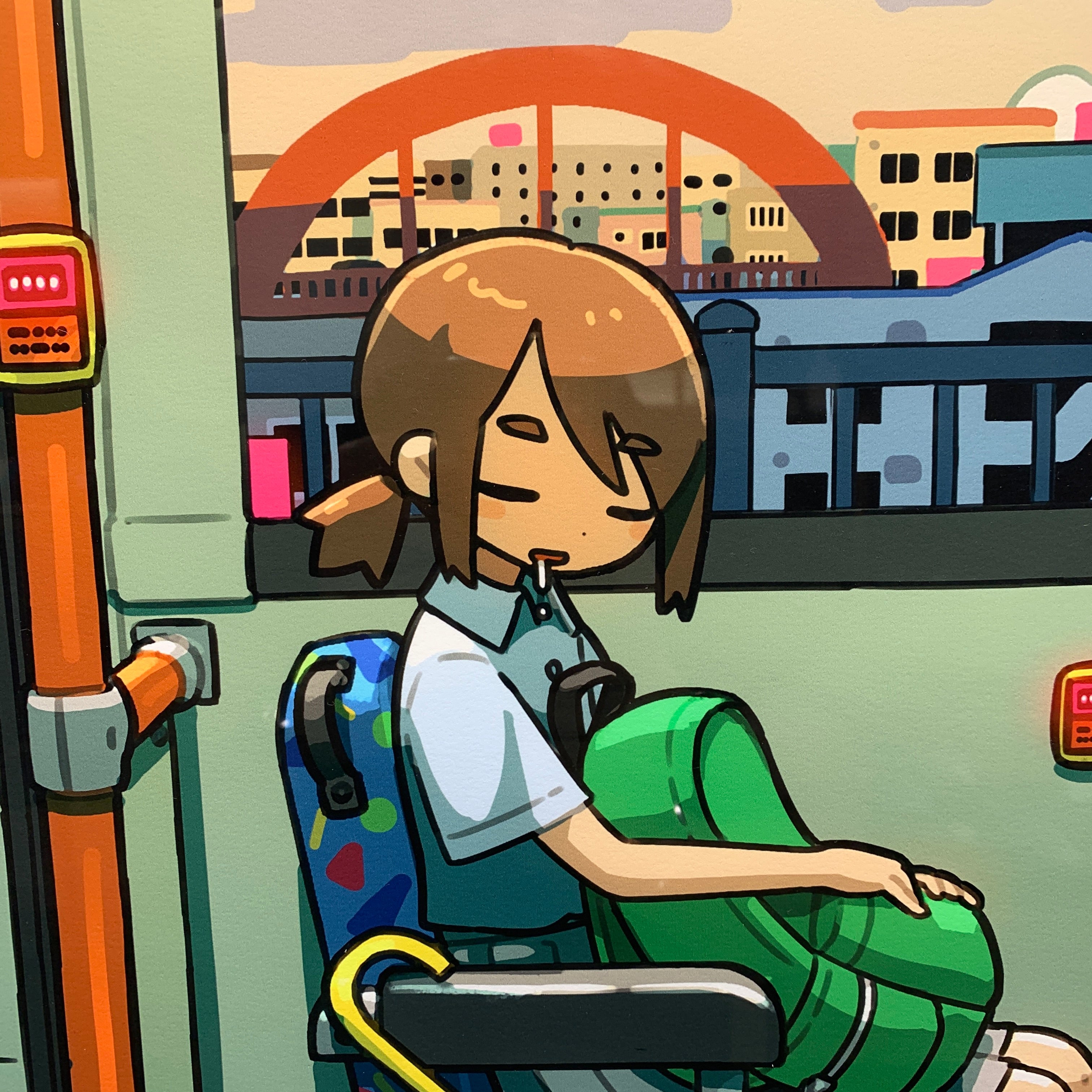 Art Print (Giclee) - neko no Gyakushu - Unique