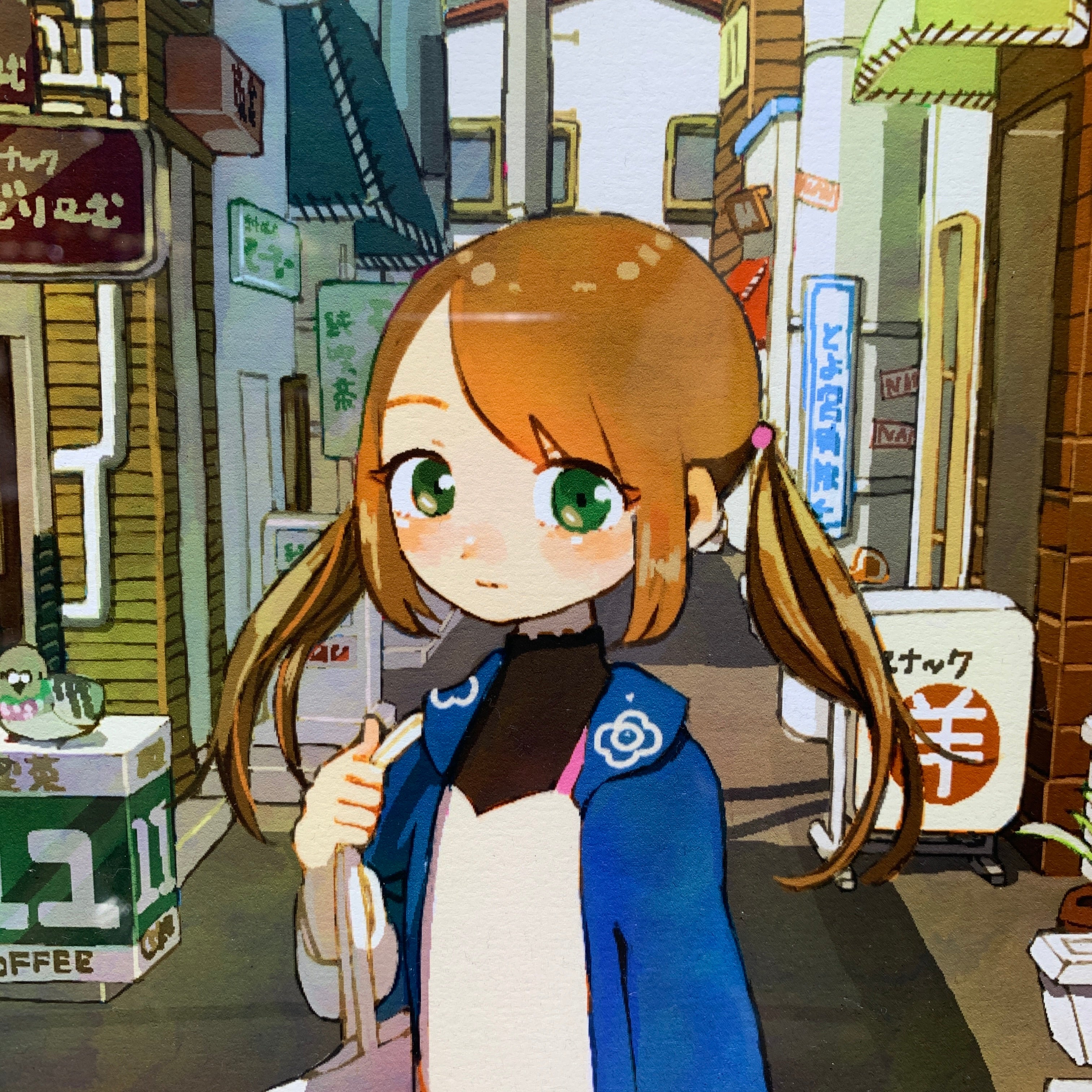 Art Print (Giclee) - Itsumo to chigau michi - Unique