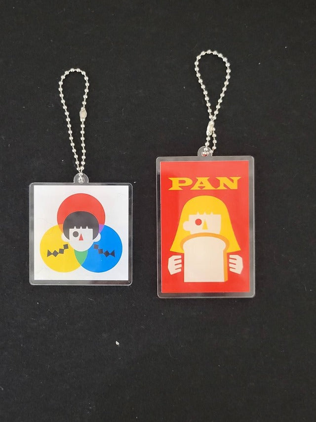 Acrylic keychain set