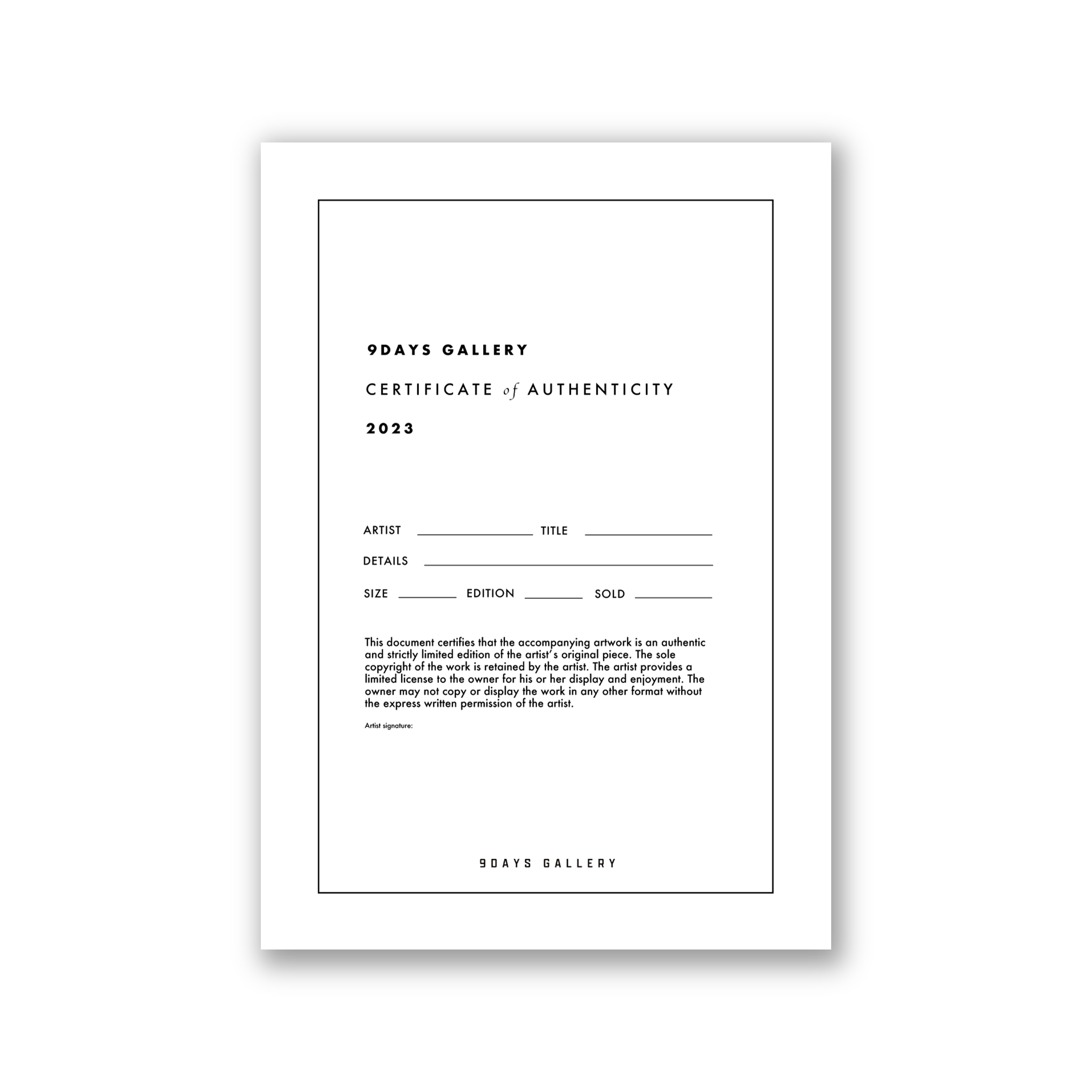 Art Print (Giclee) - No title -