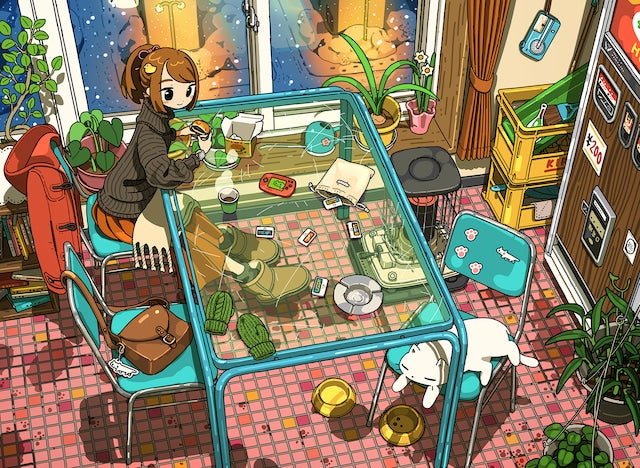 Art Poster - Attakakute shiawasedane - B3