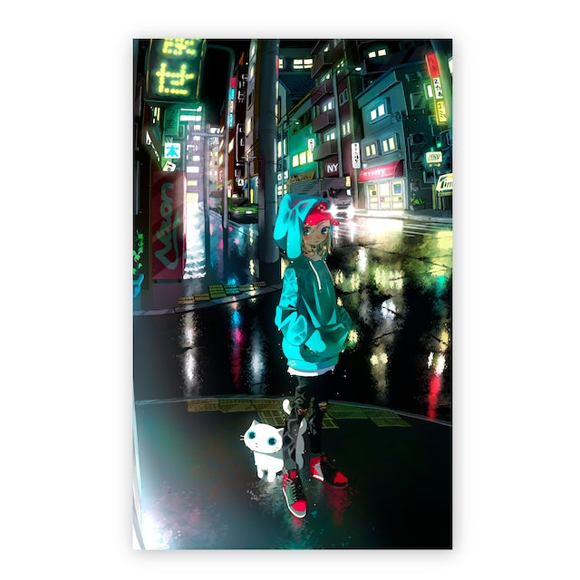 Art Poster - IRO GA MASU YORU -