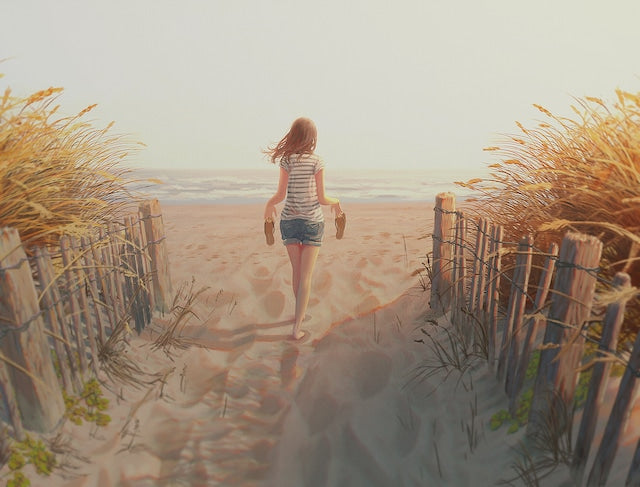 Postcard - Sea breeze -