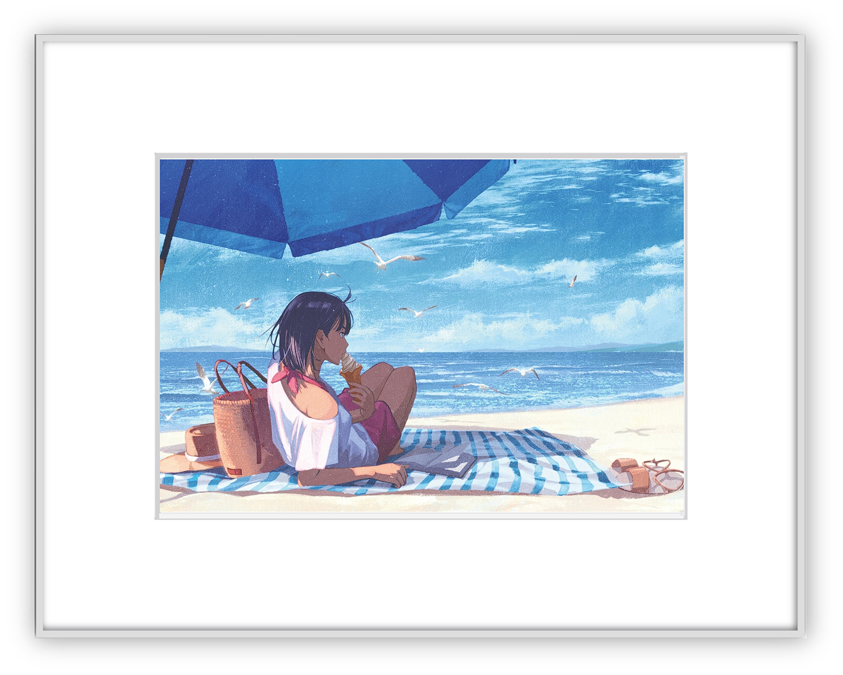 Art Print (Giclee) - Heijitsu no vacances - A4