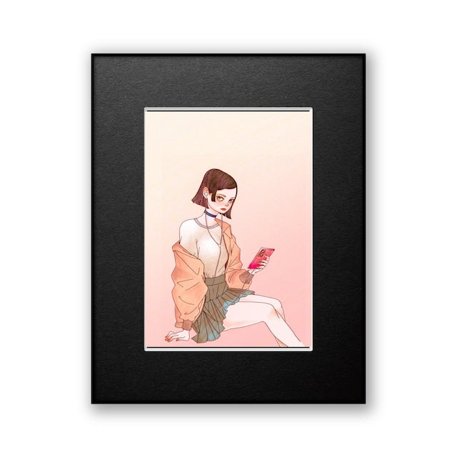 Art Print (Giclee) - O SHI E NAI - A4