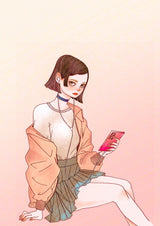 Art Print (Giclee) - O SHI E NAI - A4