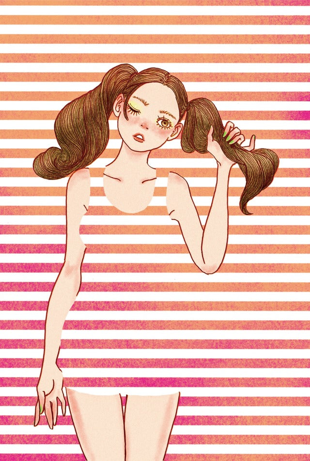 Postcard - SWIMMING -