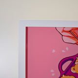 Framed Acrylic / UV Print - Takoyaki - A4