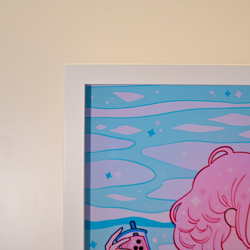 Framed Acrylic / UV Print - Float - A4