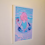 Framed Acrylic / UV Print - Float - A4