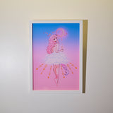 Framed Acrylic / UV Print - Necter - A4