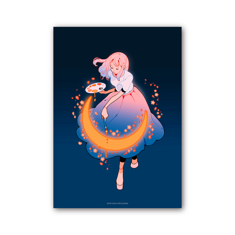 Art Poster - The Painter - B5