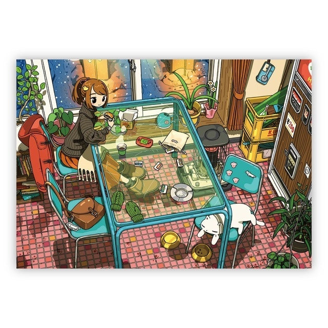 Art Poster - Attakakute shiawasedane - B3