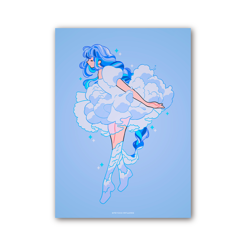Art Poster - Cloud Dress - B5