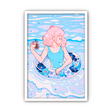 Framed Acrylic / UV Print - Float - A4