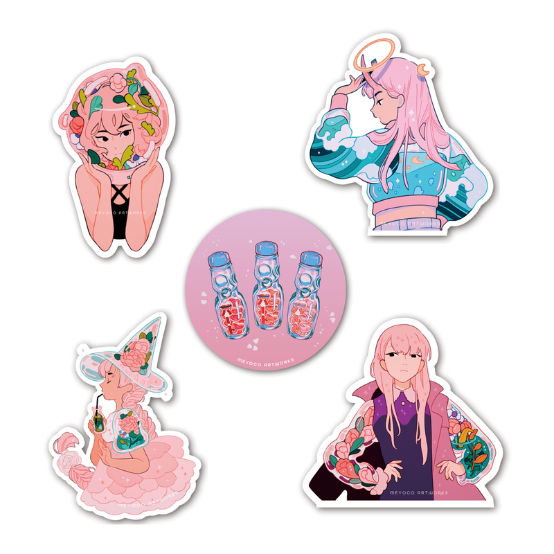Sticker Set / 5types