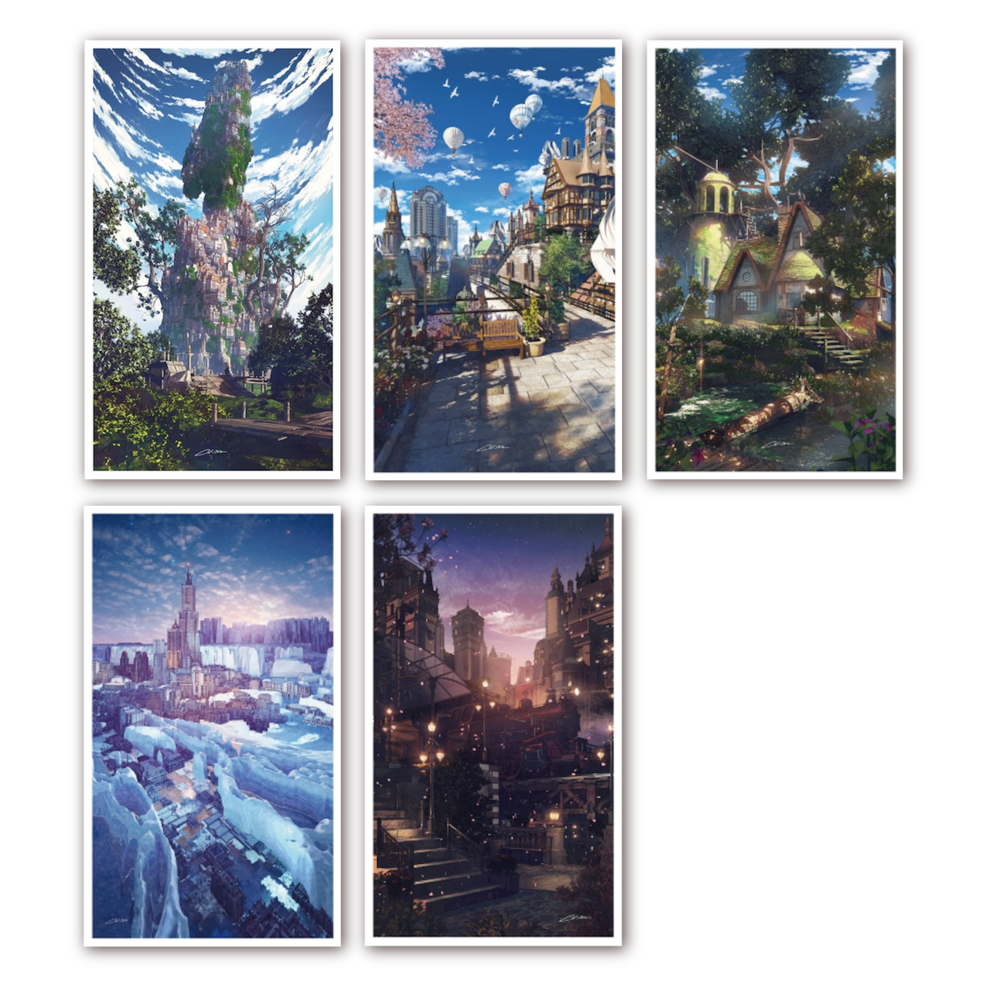 Postcard set