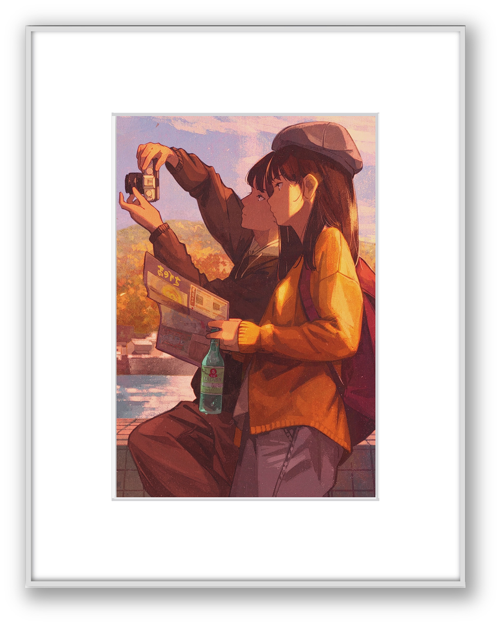 Art Print (Giclee) - Chotto matte - A4