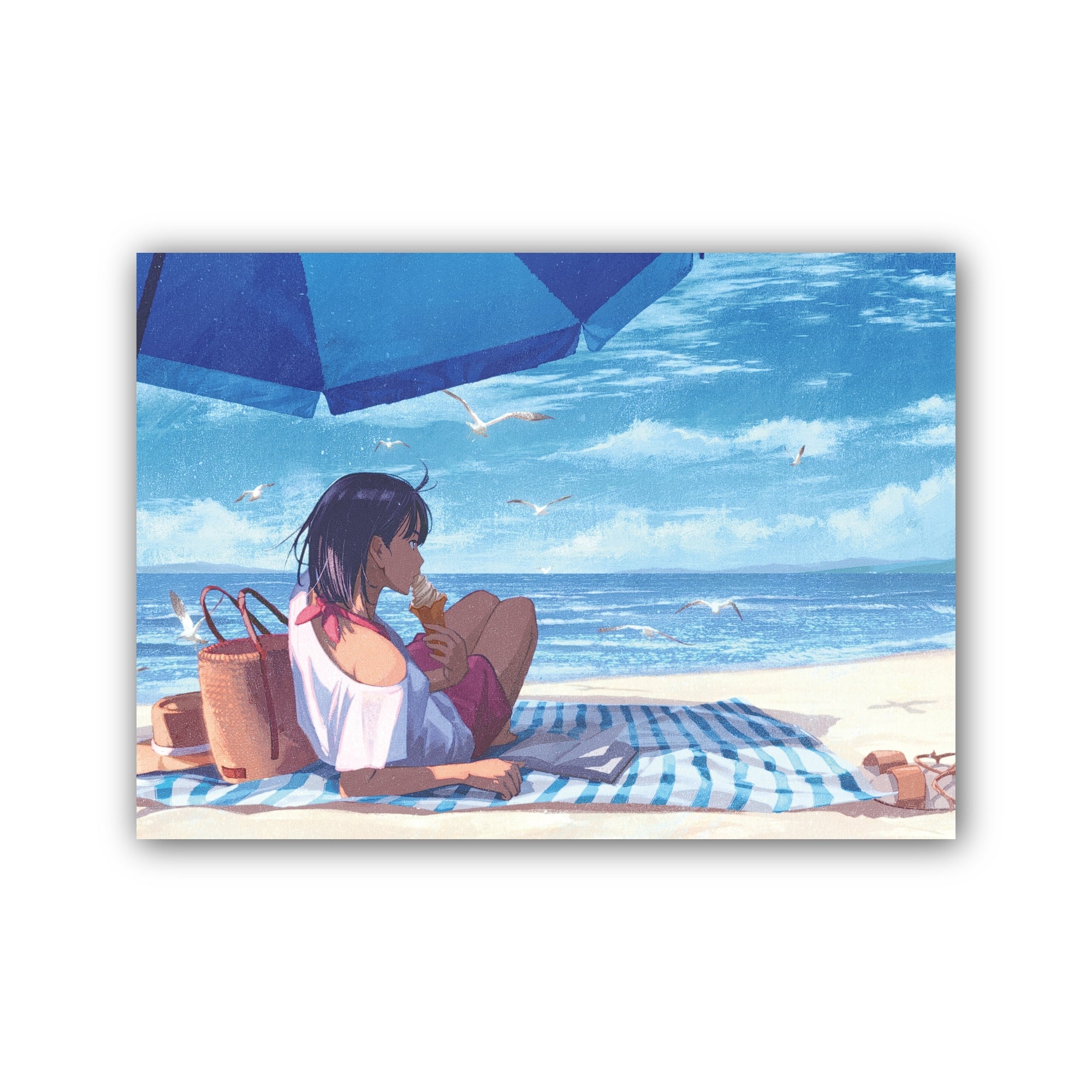Art Print (Giclee) - Heijitsu no vacances - A1